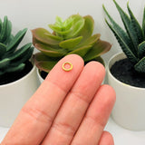 100, 500 or 1,000 Pieces: 6 mm Gold Open Jump Rings. 18g