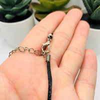 20 or 50 Pieces: 18" Black Polyester Pre-Made Necklaces