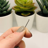 20mm, 20g, Gunmetal Gray Head Pins