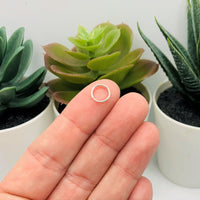 100 , 500 or 1,000 Pieces: 8 mm Silver Plated Split Double Jump Rings