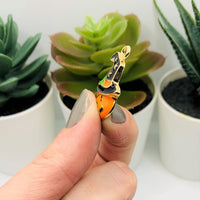 4 or 12 Pieces: Enamel Pumpkin Witch Halloween Charms