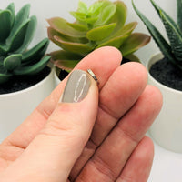 8mm, 21g, Antique Silver Split Double Jump Rings