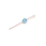 4, 20 or 50 Pieces: 6 mm Bicone Aqua Blue Imitation Crystal March Birthstone Beads