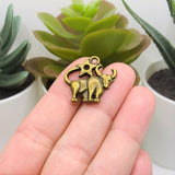 12 or 60 Pieces: Bronze Zodiac/Astrology Character Astrology Sign Charms