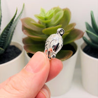 4 or 20 Pieces: Silver Plated Elephant Bead Diffuser Lockets