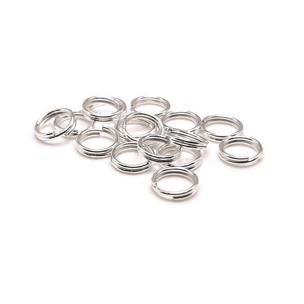 100, 500 or 1,000 Pieces: 10 mm Gunmetal Open Jump Rings, 18g